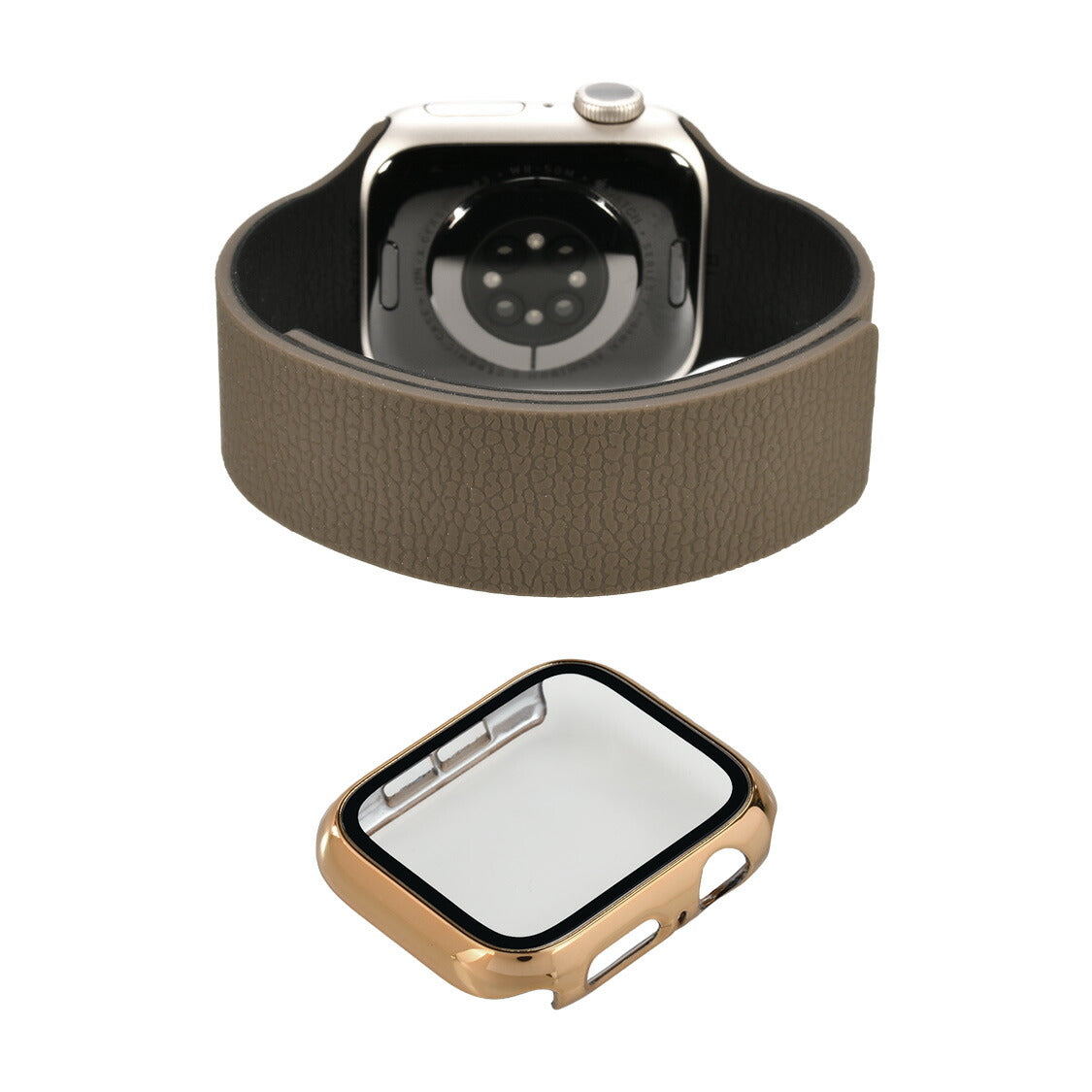 【シリーズ11・SE3対応】マグネットで簡単着脱 Apple Watch（アップルウォッチ）バンド シリコン 金属アレルギー対応 | スムーシー