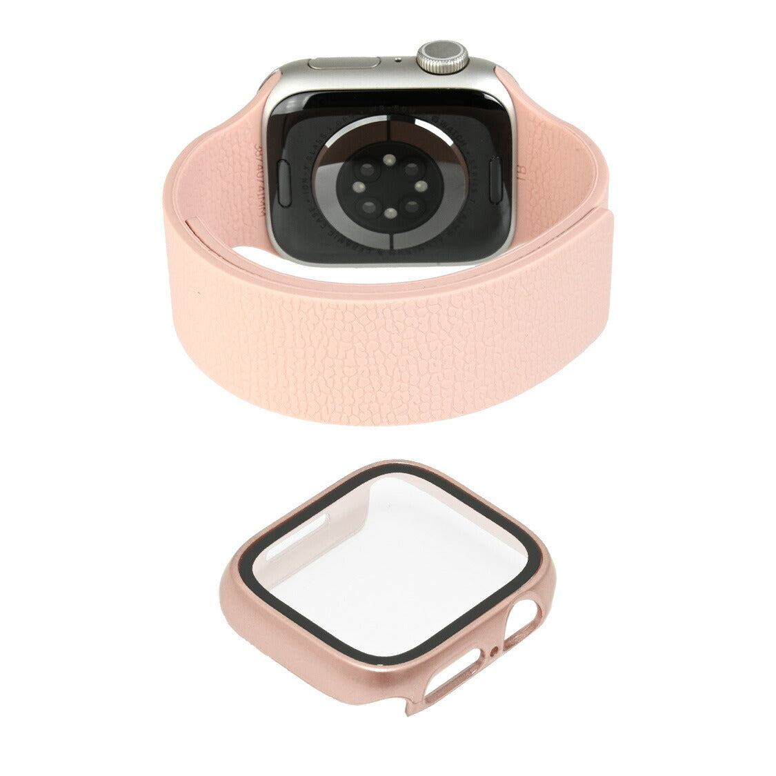 【シリーズ11・SE3対応】マグネットで簡単着脱 Apple Watch（アップルウォッチ）バンド シリコン 金属アレルギー対応 | スムーシー