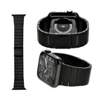 ステンレス マグネット AppleWatch バンド メンズ ベルト ビジネス おしゃれ 着脱 簡単【シリーズ11・SE3・Ultra3対応】   |ソリッドエース