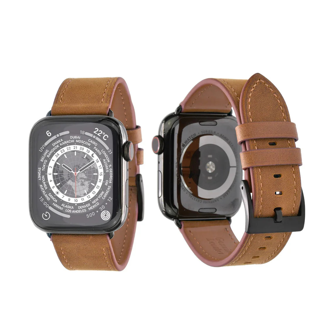 レザー 本革 メンズ Apple Watch バンド 男性 アップルウォッチ ビジネス 人気 ベルト 【シリーズ11・SE3対応】 | スタイリッシュレザーバンド