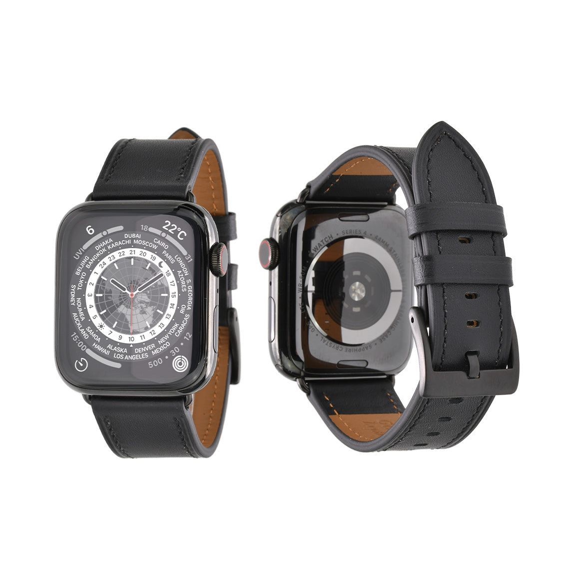 【シリーズ11・SE3対応】レザー 本革 メンズ Apple Watch バンド 男性 アップルウォッチ ビジネス 人気 ベルト | スタイリッシュレザーバンド