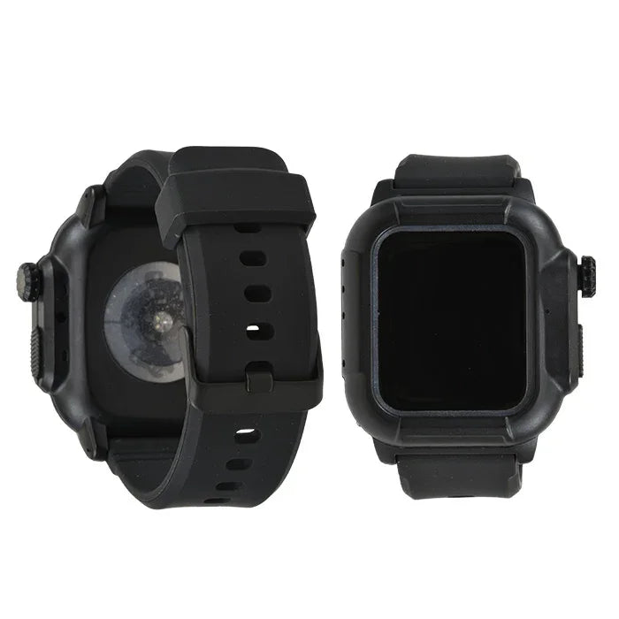 AppleWatch （ アップルウォッチ ） バンド スポーツ アウトドア おすすめ　シリコン 一体型 ベルト 40mm 44mm  【シリーズ11・SE3・Ultra3対応】|タフネス スポーツ
