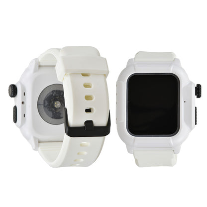 AppleWatch （ アップルウォッチ ） バンド スポーツ アウトドア おすすめ　シリコン 一体型 ベルト 40mm 44mm |タフネス スポーツ