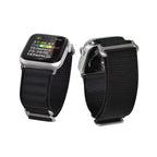 アウトドア ナイロン Apple Watch ultra バンド 柔軟 軽い アップルウォッチ バンド  ベルト 10 9 8 9 SE2 7 6 SE 5 4 3 49mm 46mm 45mm 44mm 42m 41mm メンズ アップルウォッチ バンド  | トレッキングループ 黒 ブラック