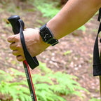 登山やキャンプなどアウトドア におすすめ ナイロン Apple Watch ultra メンズ スポーツ バンド 柔軟 軽い アップルウォッチ バンド  ベルト 10 9 8 9 SE2 7 6 SE 5 4 3 49mm 46mm 45mm 44mm 42m 41mm |トレッキングループ 黒 ブラック