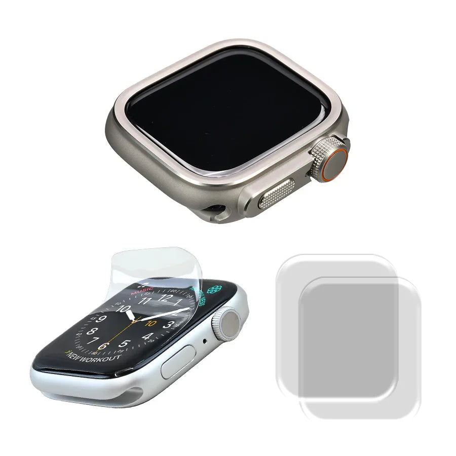 Apple Watch カバー ケース メンズ 男性 かっこいい 頑丈 メタル 46mm 49mm  【シリーズ11・SE3・Ultra3対応】 | ウルトラケース