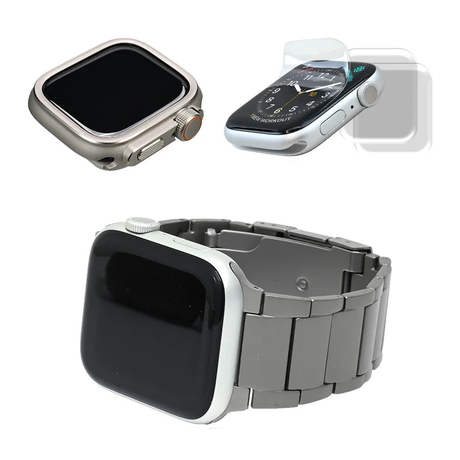 Apple Watch カバー ケース メンズ 男性 かっこいい 頑丈 メタル 46mm 49mm  【シリーズ11・SE3・Ultra3対応】 | ウルトラケース