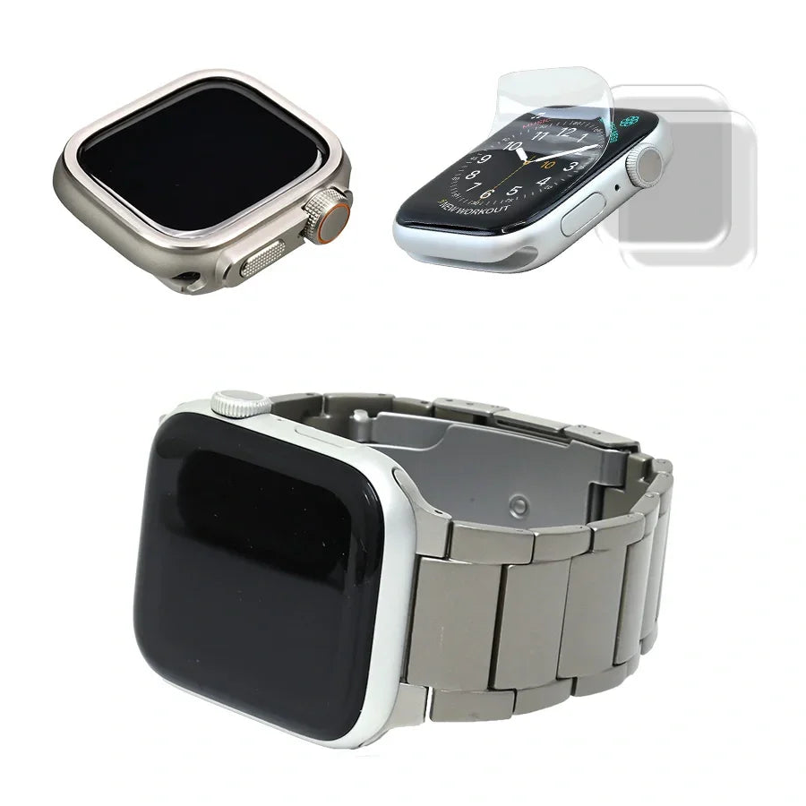 Apple Watch カバー ケース メンズ 男性 かっこいい 頑丈 メタル 46mm 49mm  【シリーズ11・SE3・Ultra3対応】 | ウルトラケース
