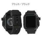 applewatchバンド44mm 40mm アップルウォッチバンド スポーツ シリコン シリコンバンド おしゃれ レディース メンズ 軽量 送料無料 シリーズ Series SE 6 5 4 1男女兼用 おしゃれ タフネス りんご堂 ブラック 黒